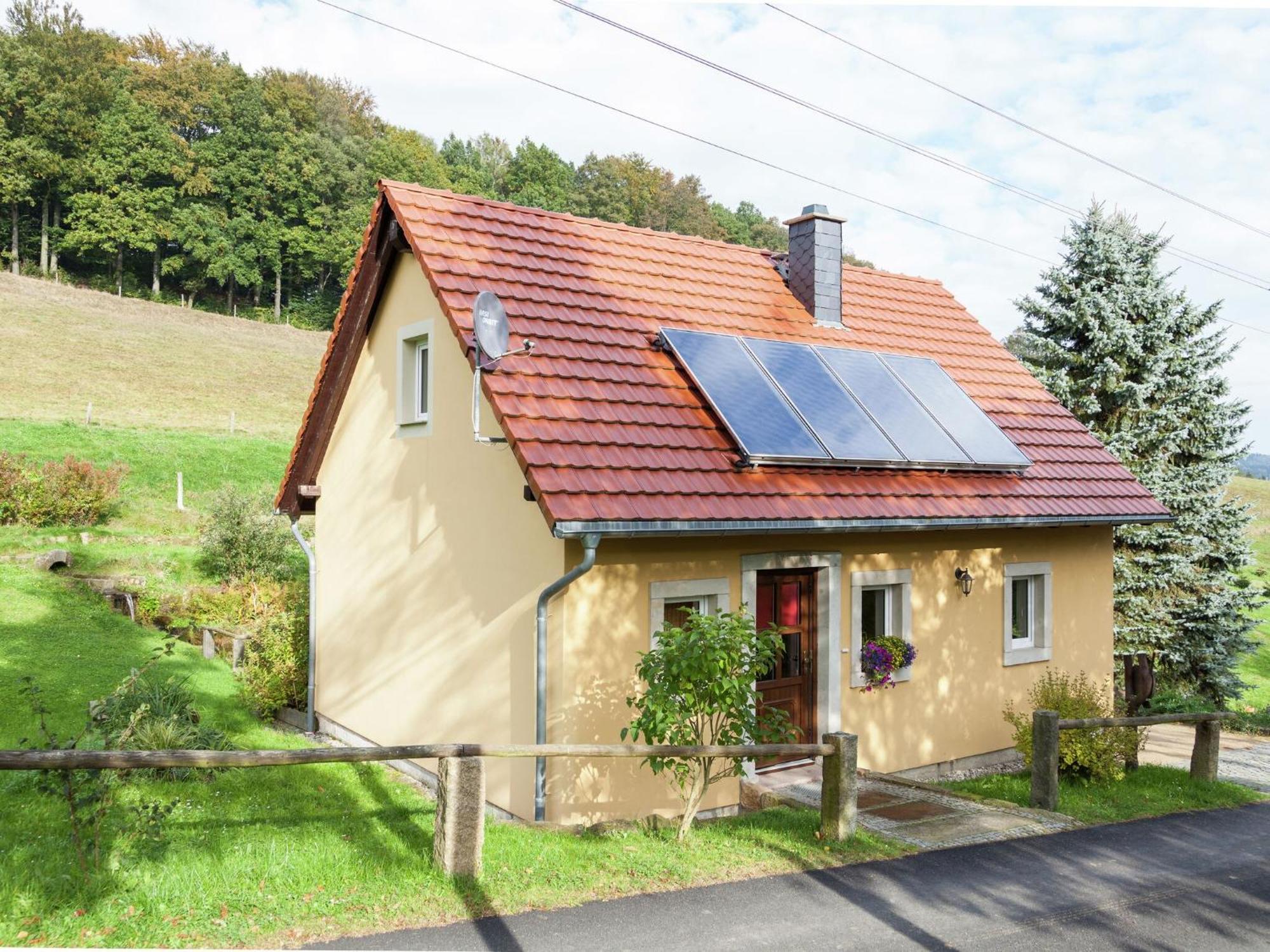 Charming Holiday Home In Hohnstein Ot Lohsdorf Exterior foto